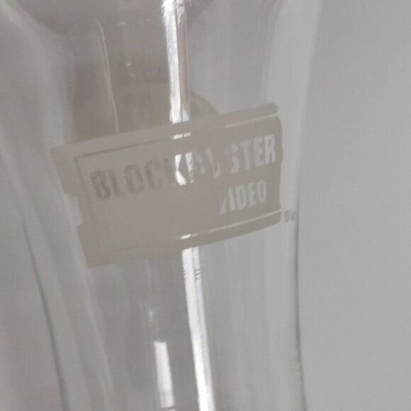 Vintage Frosted Blockbuster Video Glass Coca-Cola - Picture 4 of 7